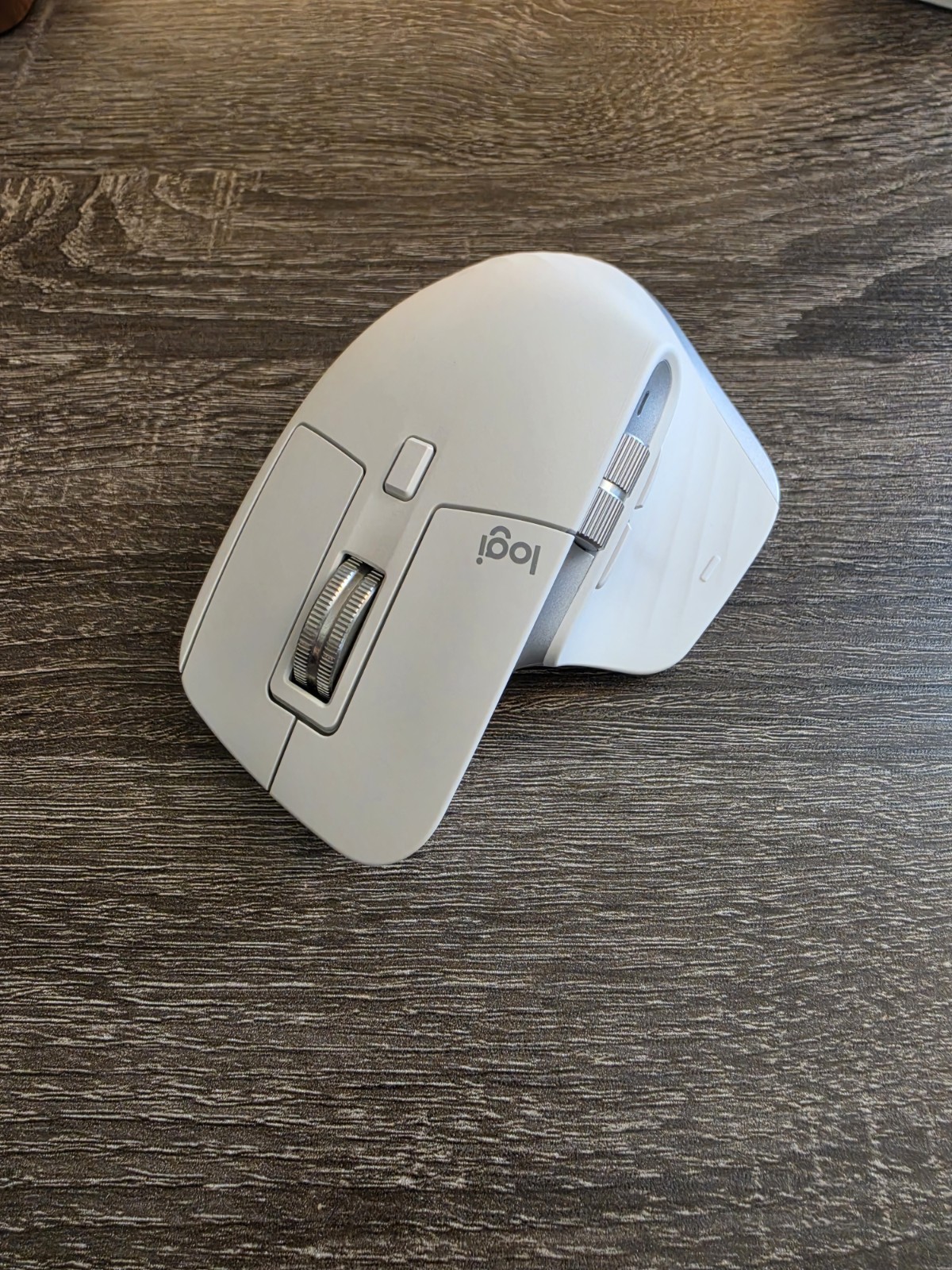 Logitech MX Master 3S Wireless Mouse for Mac – Pale Gray