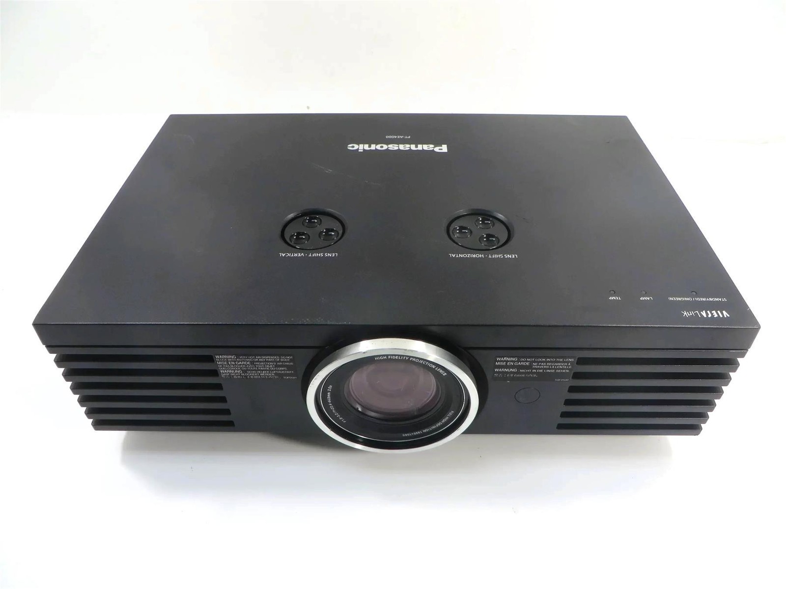Panasonic PT-AE4000U – LCD HD Home Cinema Projector – No Remote