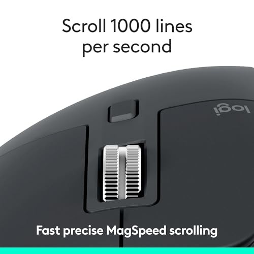 Logitech MX Master 3S Bluetooth Edition Wireless – MX-MASTER-3S-GRAPHITE