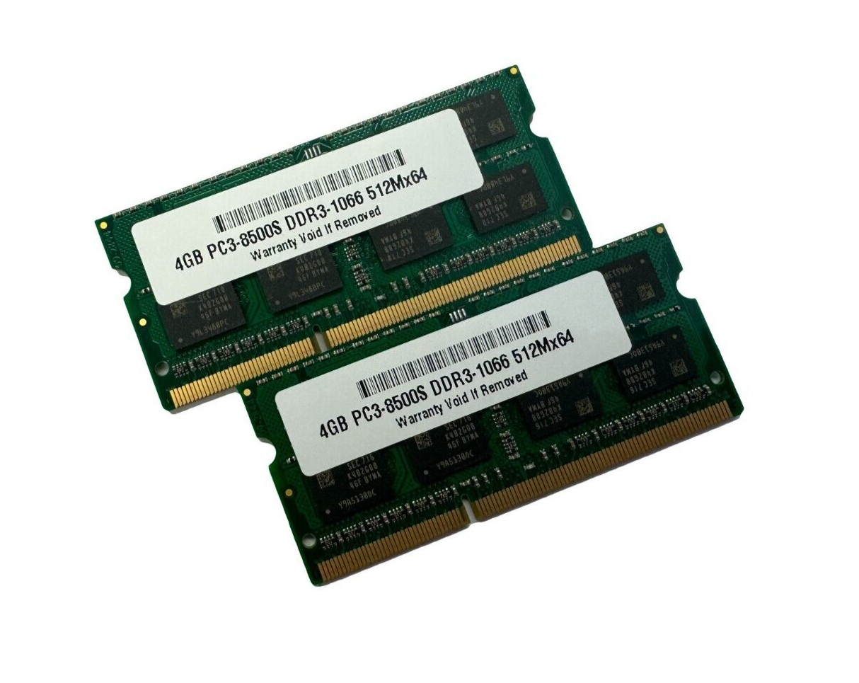 8GB (2 x 4GB) Memory for Dell Latitude E4300 E4310 DDR3-8500 Laptop RAM