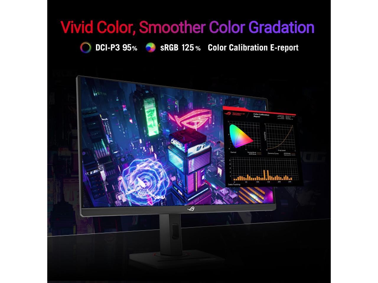 ASUS ROG Strix XG27ACG USB Type-C Gaming Monitor – 27” WQHD(2560×1440), 180Hz,