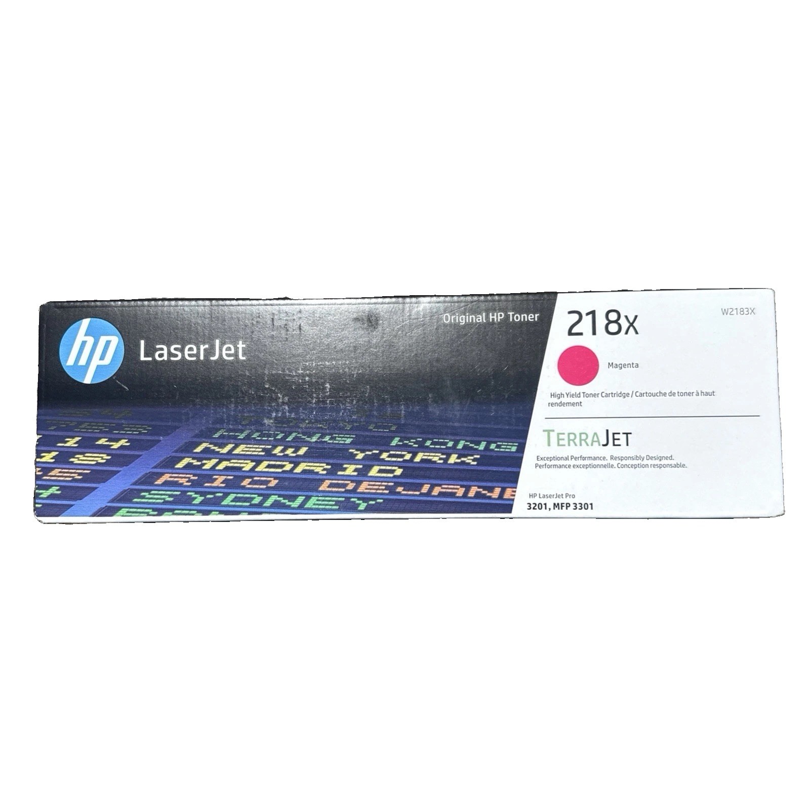 HP 218X High Yield Magenta Original LaserJet Toner Cartridge, W2183X