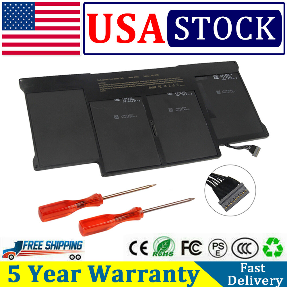 For 13″ MacBook Air A1496 Battery A1466 Model 2013 2014 2015 2017 020-8143-A
