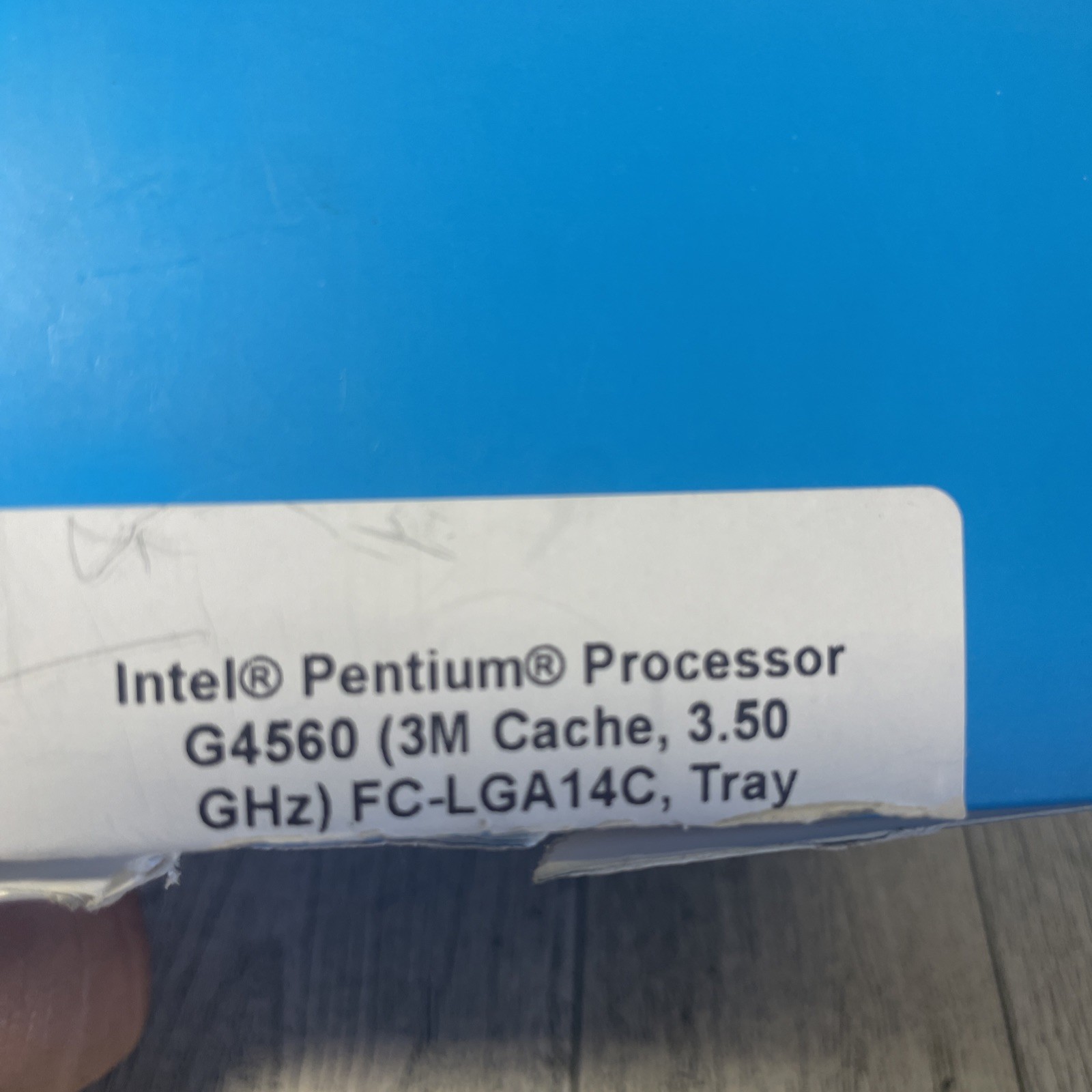 7th Gen Intel Pentium G4560 CPU 3.50 GHz 3MB 2-Core LGA-1151 Kaby Lake SR32Y