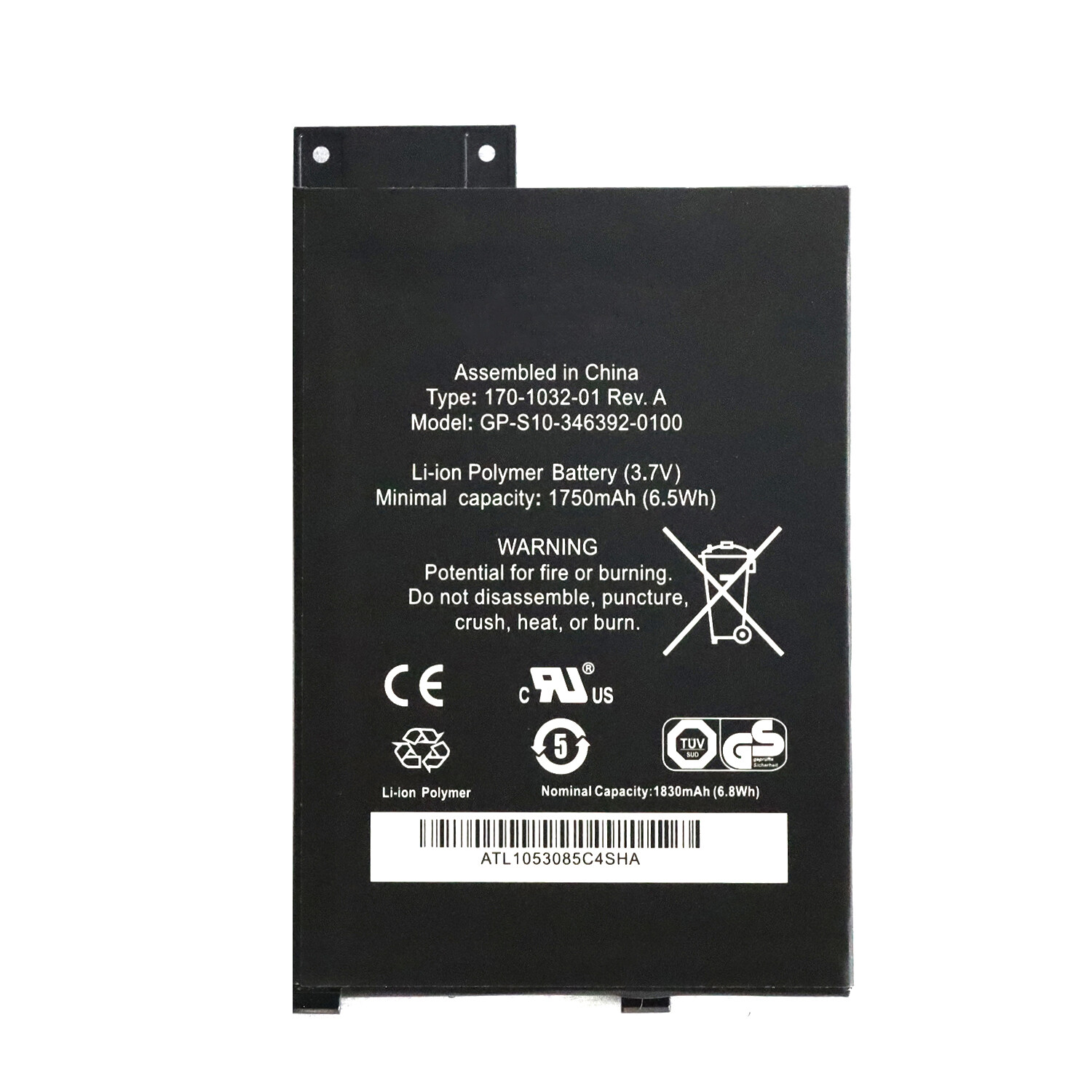 Replacement Battery For Amazon Kindle 3 WIFI Keyboard 3rd Gen D00901 170-1032-00