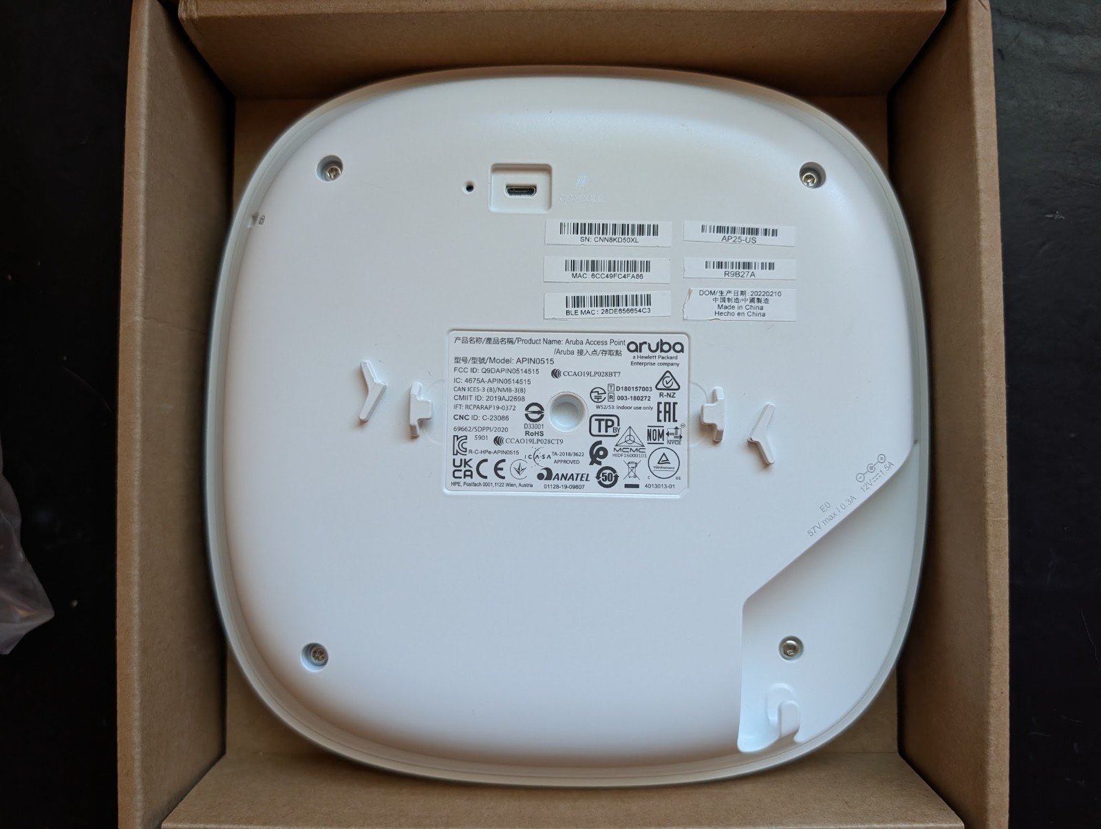 [Bundle] Aruba AP25 + AP25 + AP11D + Netgear GS305PP PoE+