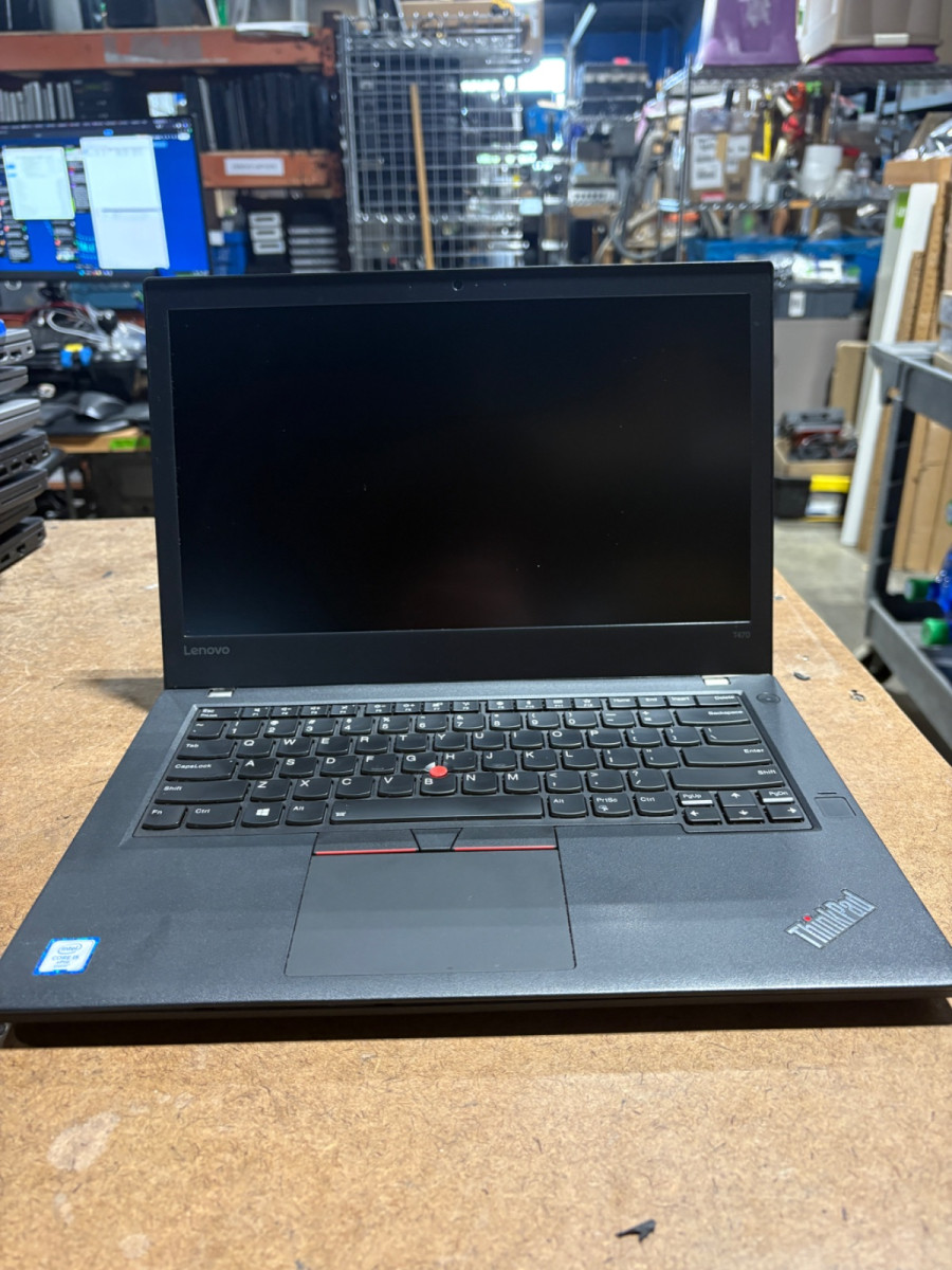 Lenovo ThinkPad T470 14″ FHD i5-6300U 8GB RAM 256GB SSD No Charger No OS