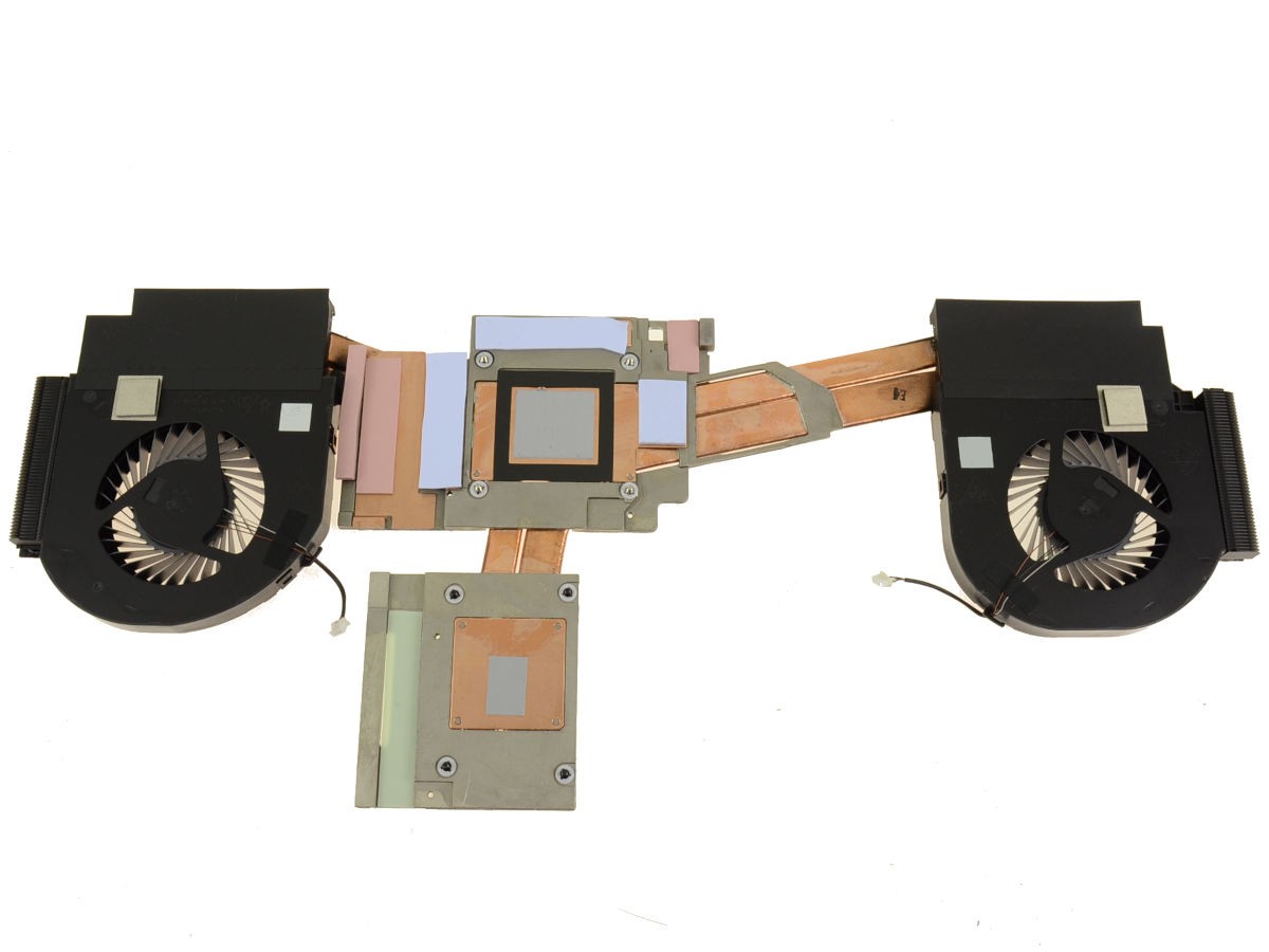 Dell OEM Precision 7740 CPU Graphics Heatsink Fan Assembly Fan Heatsink FHD64