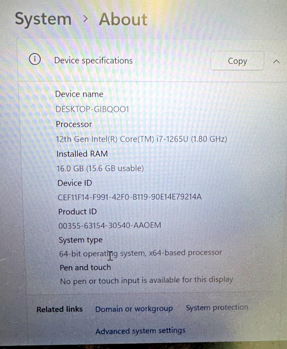 HP ZBook Firefly 14″ G9 Laptop i7 1270P 1.80GHz 16GB RAM 512GB SSD Win11P