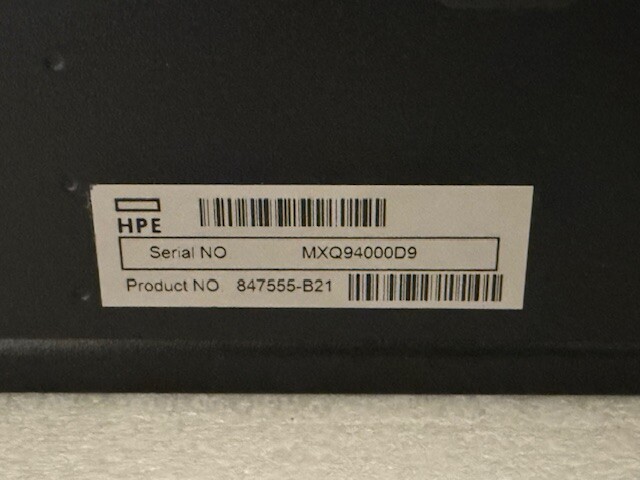 HPE Edgeline EL1000 1GbE 2xRJ45 Pass Thru PXIe System 847555-B21 ProLiant m710x
