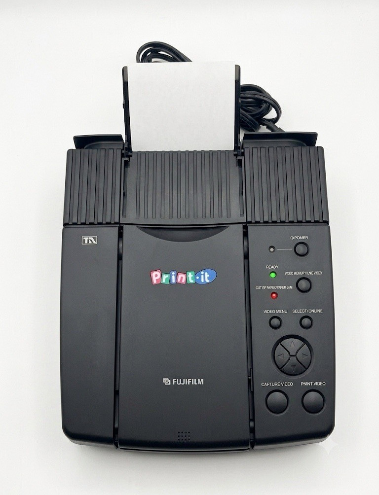 Fujifilm Print-it NC-2 Thermal Color Photo Printer 300×300 DPI Portable A6
