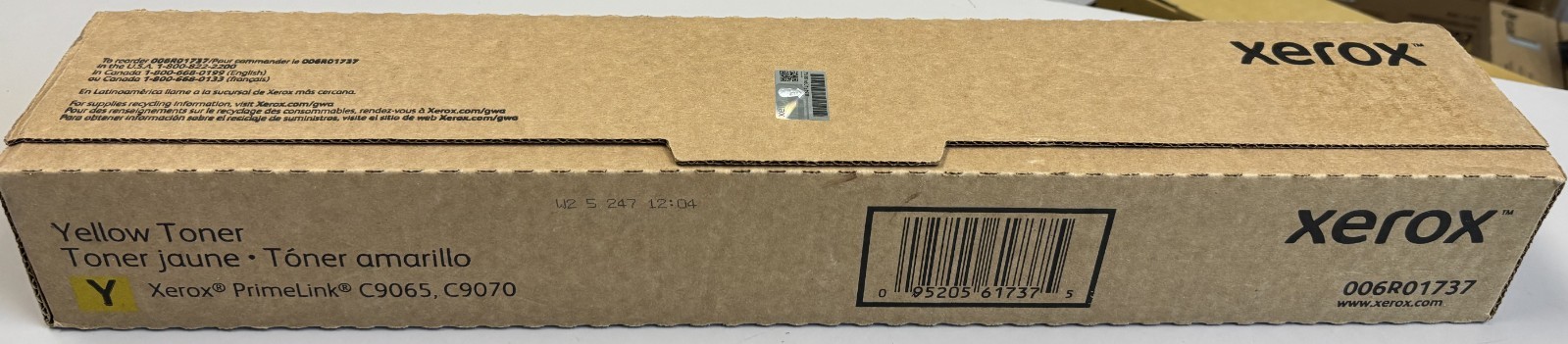 Xerox Genuine 006R01737 Yellow toner C9065 C9070 OEM 6R1737 Original Sealed Box