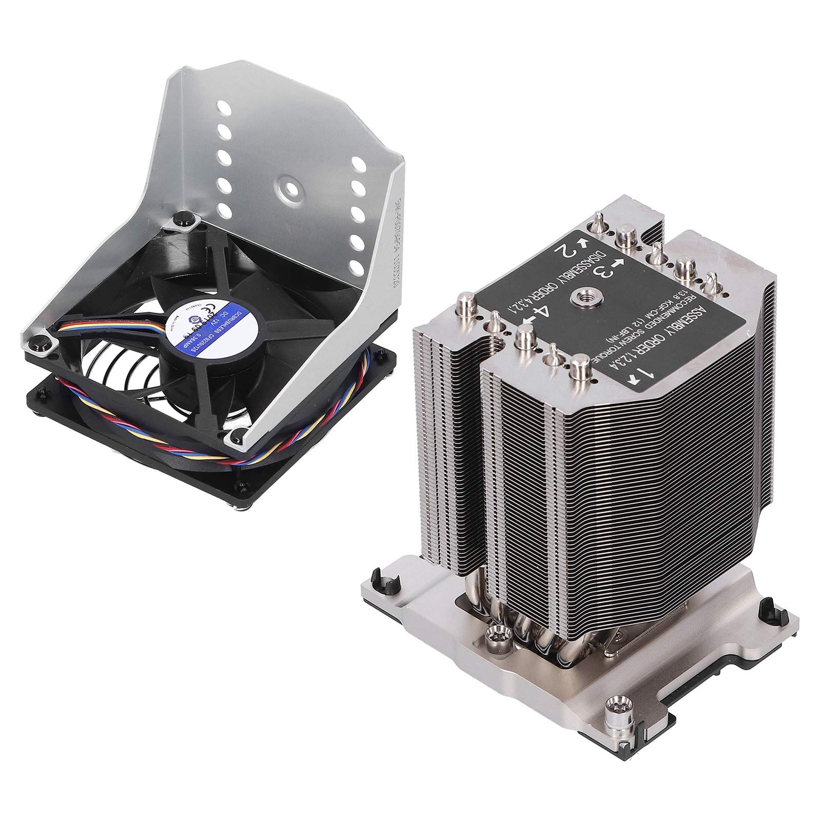 CPU Cooler,LGA 3647-0 4U CPU Heat Sink for X11 Purley Computer Accessory,CPU Coo