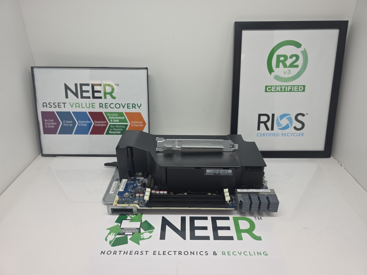 HP Z6 G4 Second (2nd) CPU Riser Board Cage with Heatsink 935686-001 858086-001
