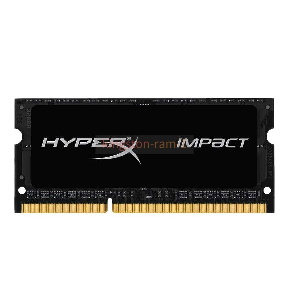 Hyperx IMPACT 4GB/8GB/16GB DDR3/DDR3L PC3-12800S 1600 MHz SO-DIMM Laptop Memory
