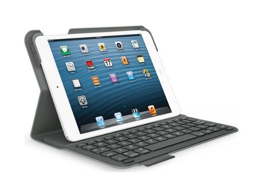 Logitech Wireless Ultrathin Keyboard Folio Case iPad Mini 1, 2 & 3 Carbon Black