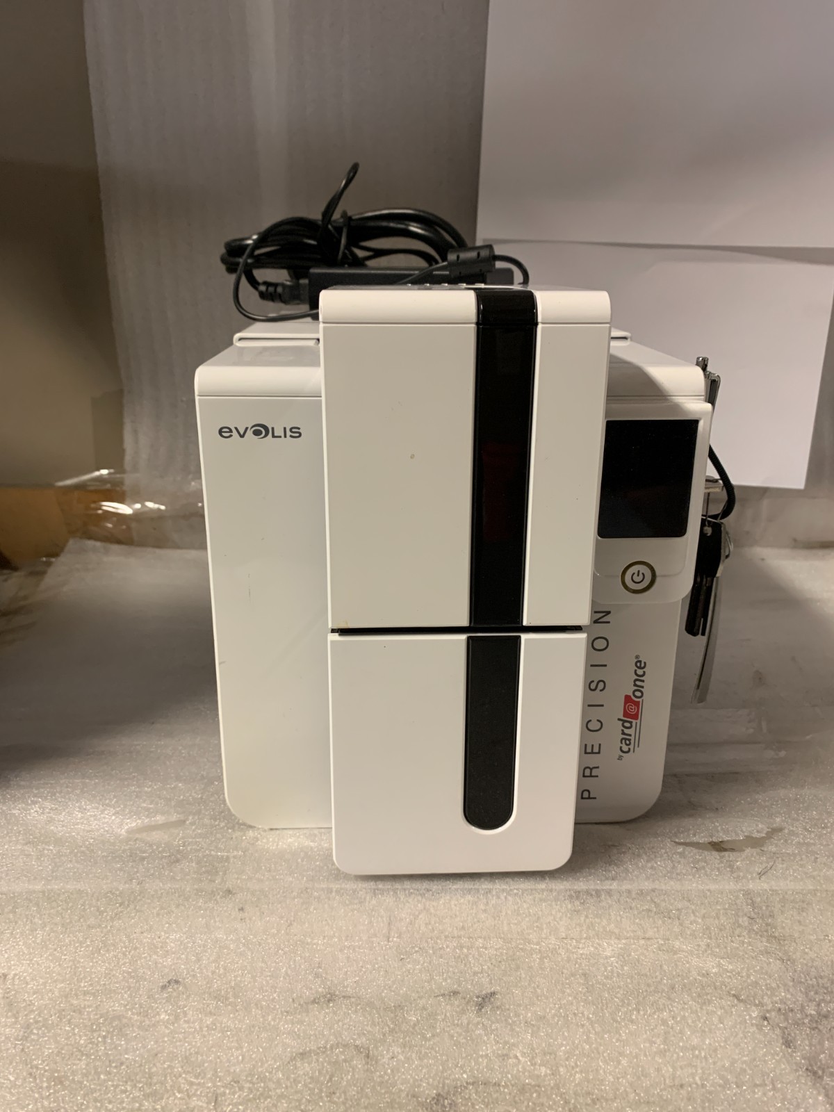 Evolis Card@Once Precision Card Printer Model Primacy | Key/Adapter