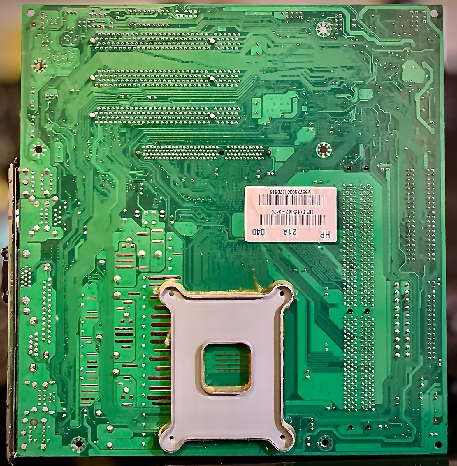 MS-6577 Vintage Motherboard Socket 478 + Intel P4 2.56Mhz + 2GB Ram HP 5187 3470