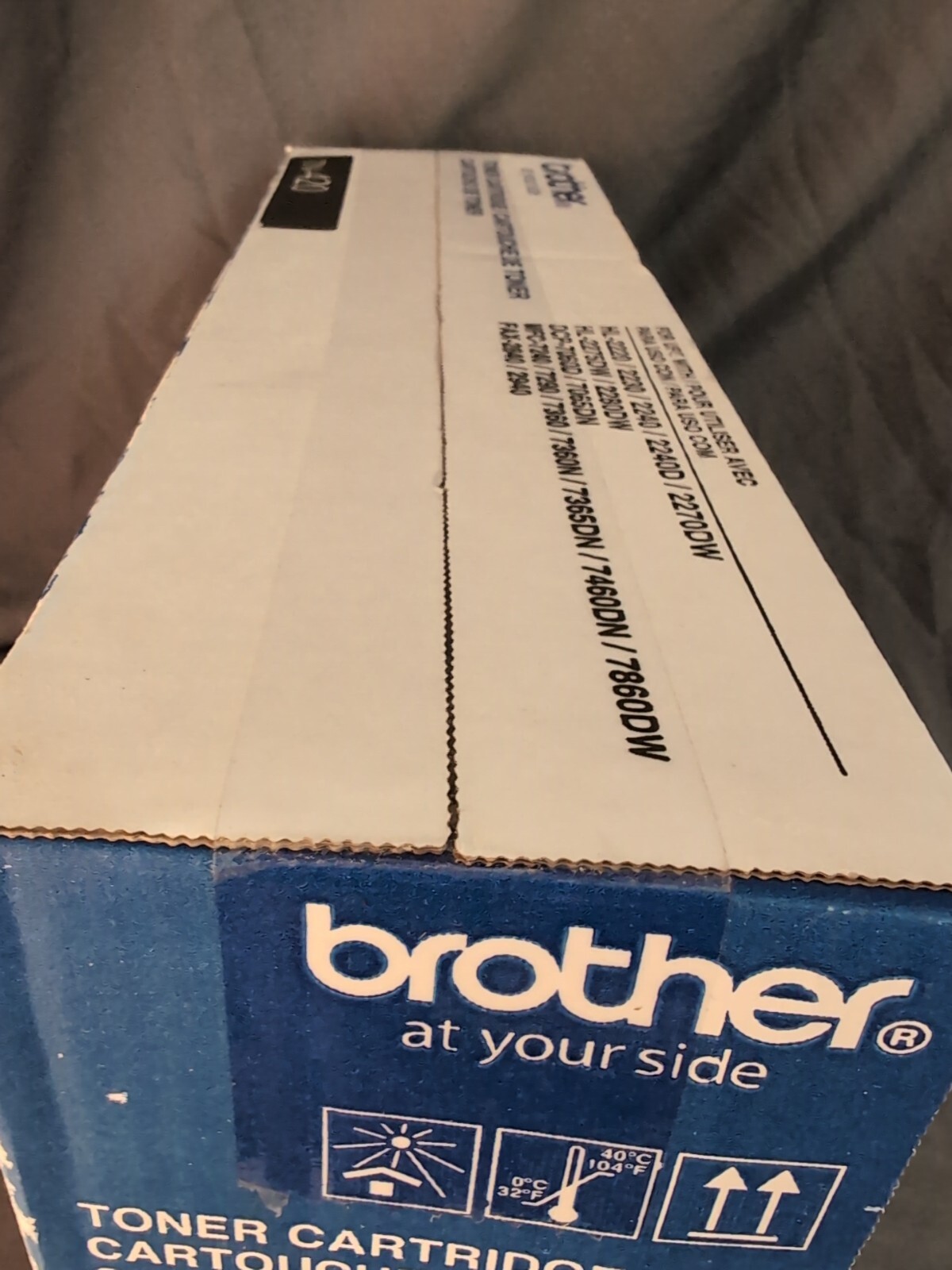 Black Toner Cartridge 012502626763 Brother TN-420 Genuine New OEM Sealed Box