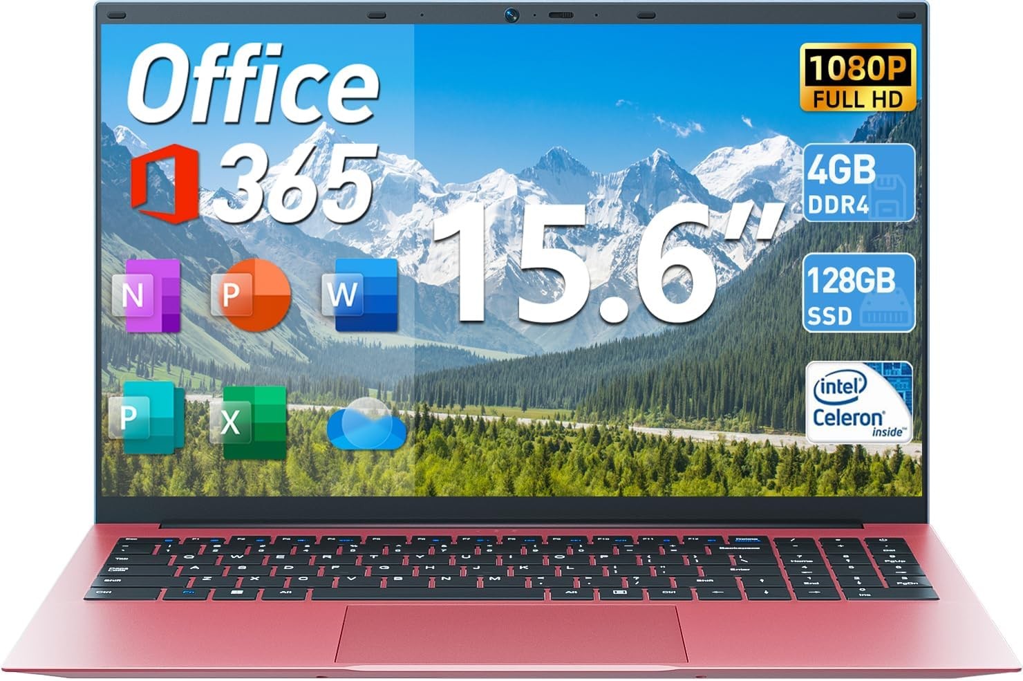 2026 SGIN 15.6″ IPS Laptop Intel N5095 4GB RAM 128GB SSD, Free Office 365