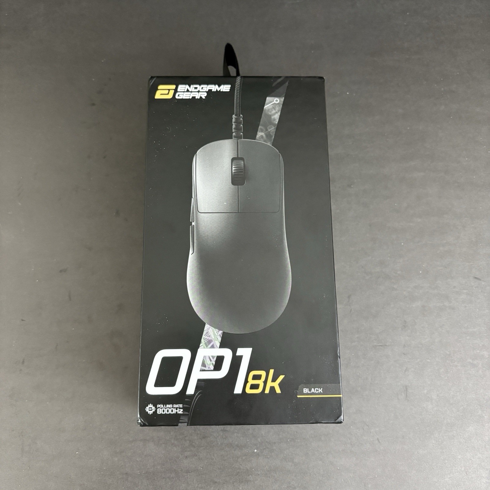 Endgame Gear OP1 8K Wired Gaming Mouse | Black, 8000Hz | EGG-OP1-8K-BLK