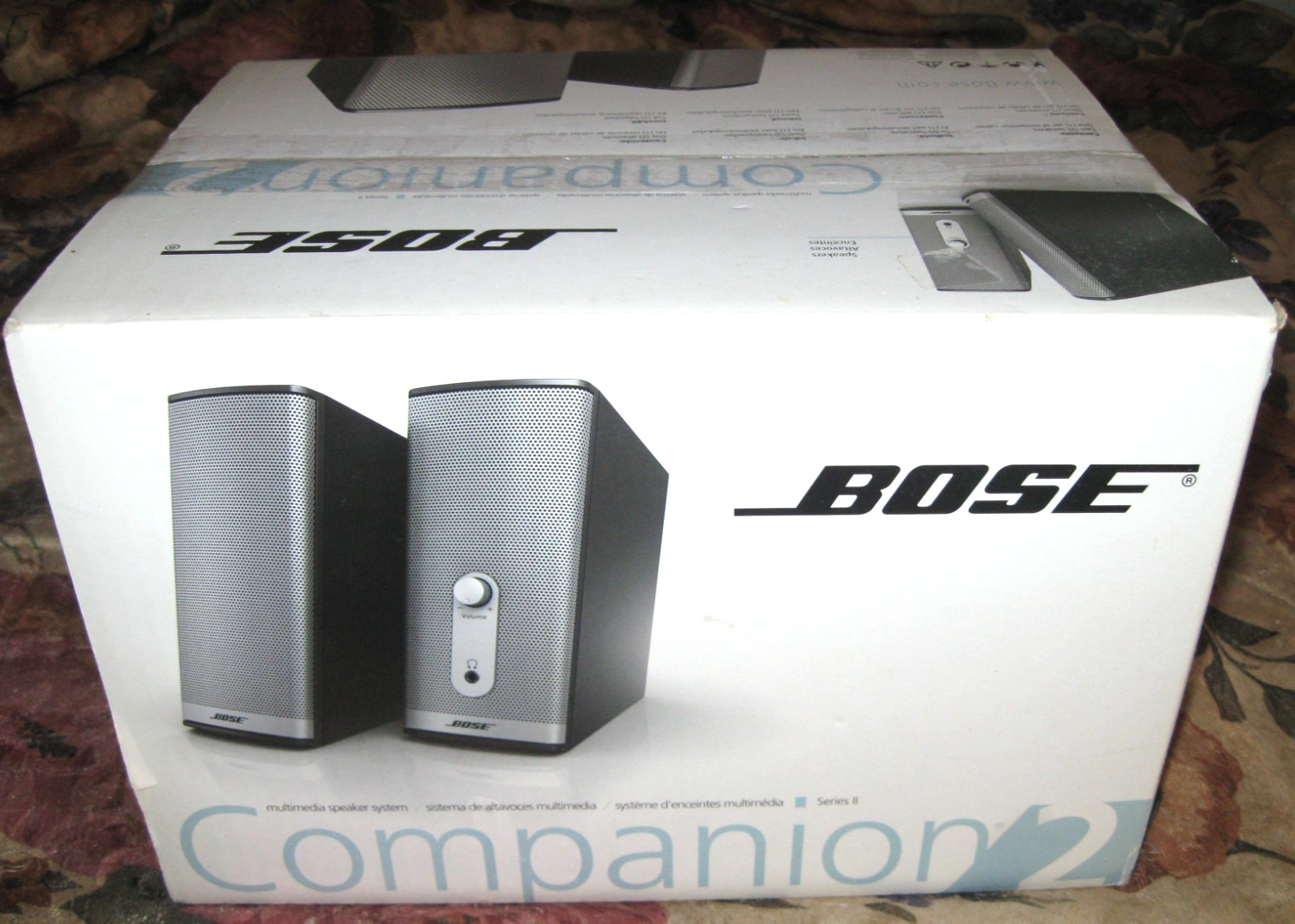 Bose Companion 2 Series II Desktop Laptop PC Multimedia Computer Speakers NEW