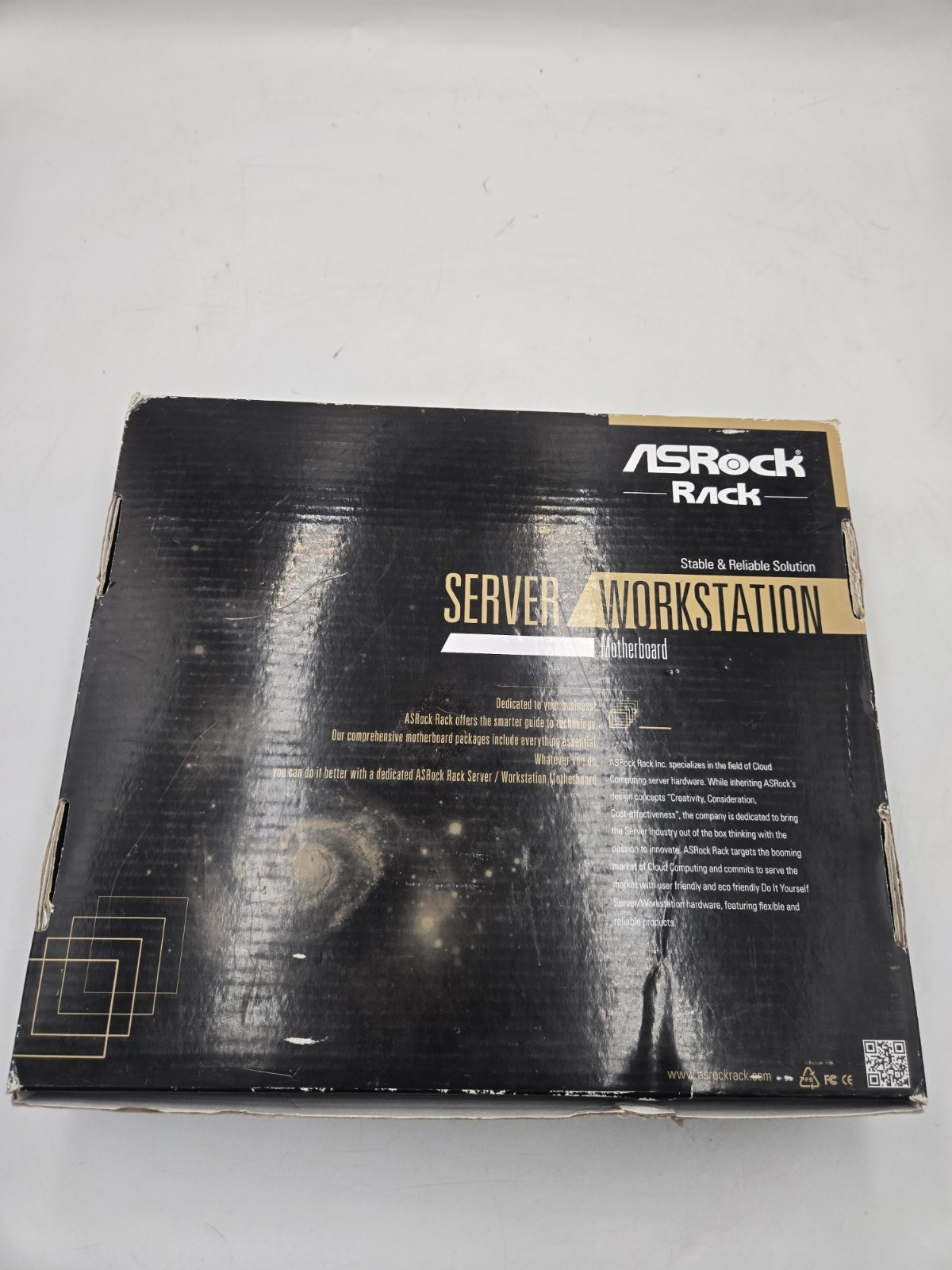 New Open Box. ASROCK Rack C2750D4I/M/ASRK Intel Atom C2750 Motherboard