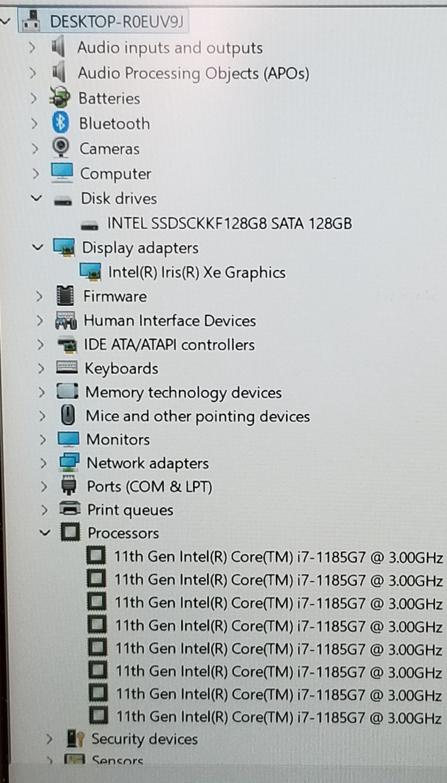 Dell Latitude 5320 13.3″ FHD i7-1185G7 3.00GHz, 16GB RAM, 128GB SSD, WIN 11