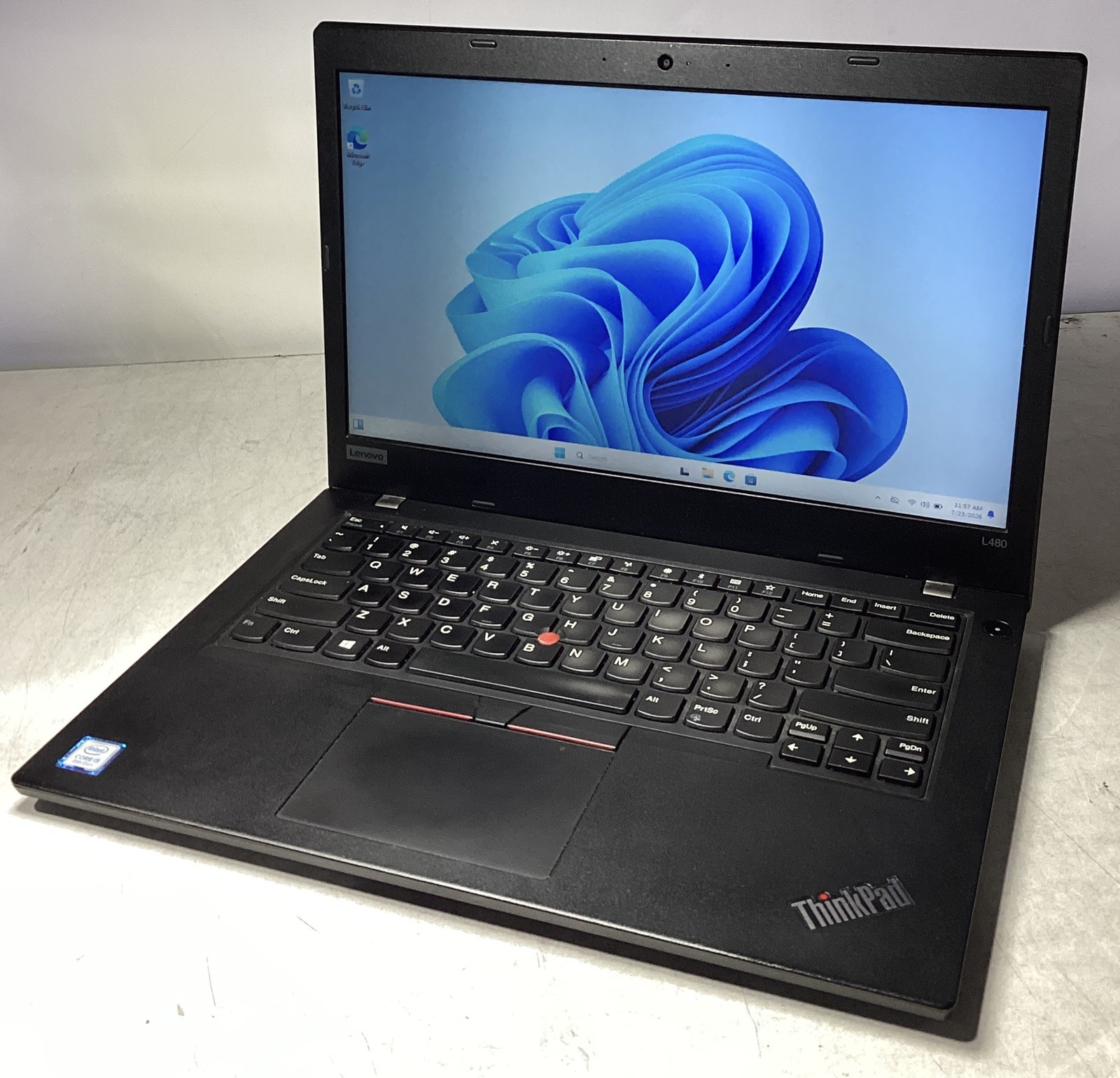 Lenovo ThinkPad L480 Intel i5-8250U @ 1.60GHz 16GB RAM 256GB HDD