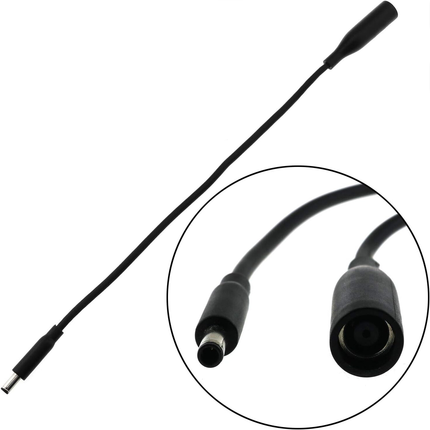 10pcs Power Charger Converter Adapter Cable For DELL small Tips 7.4mm To 4.5mm