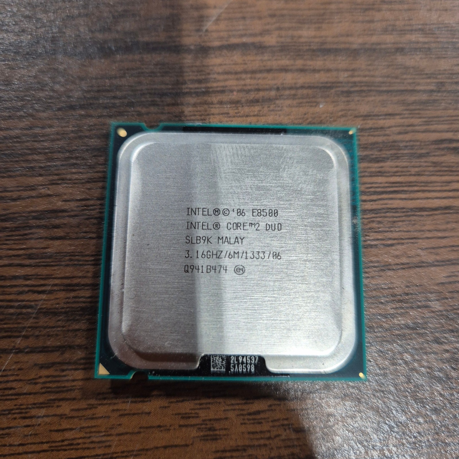 Intel Core 2 Duo E8500 CPU 2-Core SLB9K/SLAPK 6M/1333/3.16GHz LGA 775 Processor