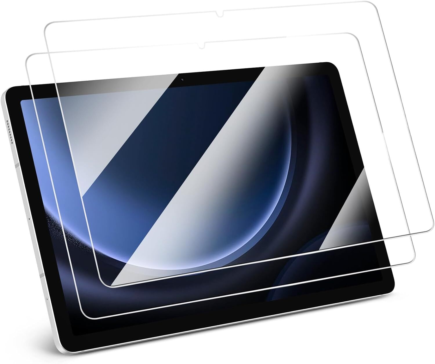 [2 Pack] Tempered Glass Screen Protector for Samsung Galaxy Tab S9 FE/S9/S8/S7