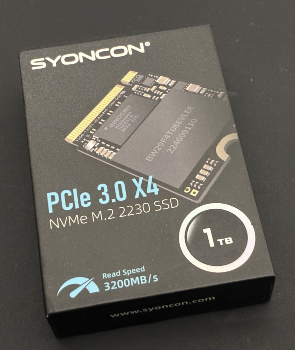 SYONCON PCIe 3.0 X 4 NVMe M.2 2230 SSD 1TB