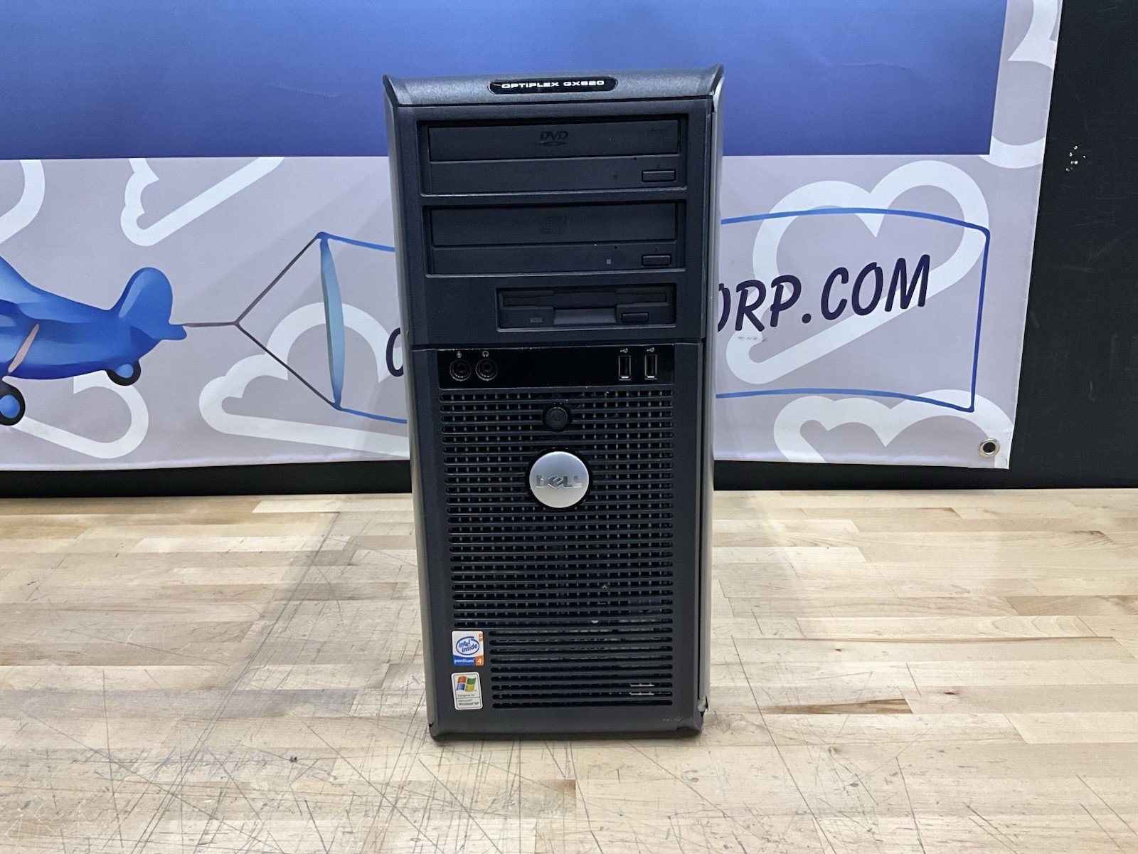 Dell Optiplex GX620 Mini Tower Retro Gaming PC ATI Radeon Dedicated GPU 160 MT