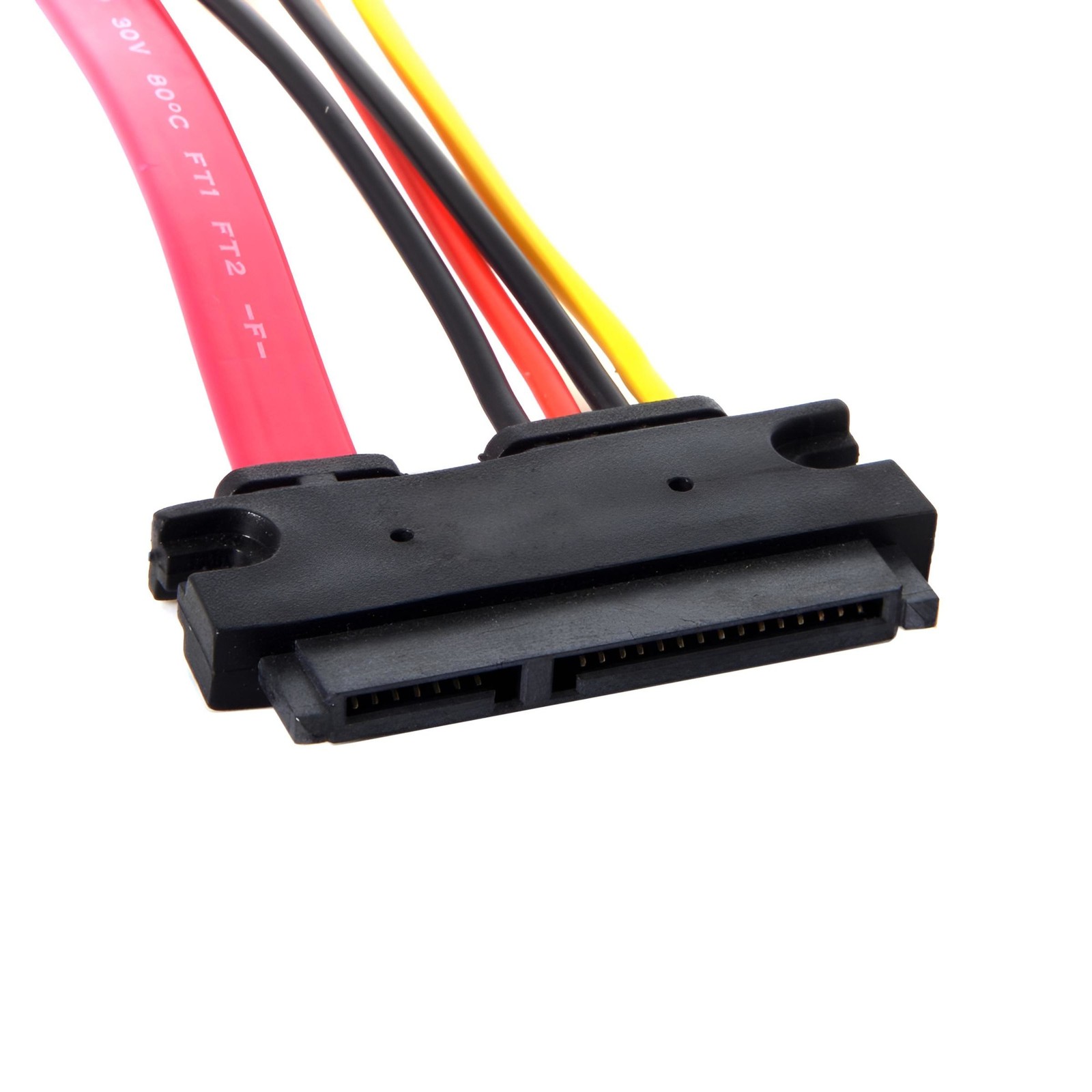 15+7 Pin SATA HDD Extension Cable Data & Power Male to Female