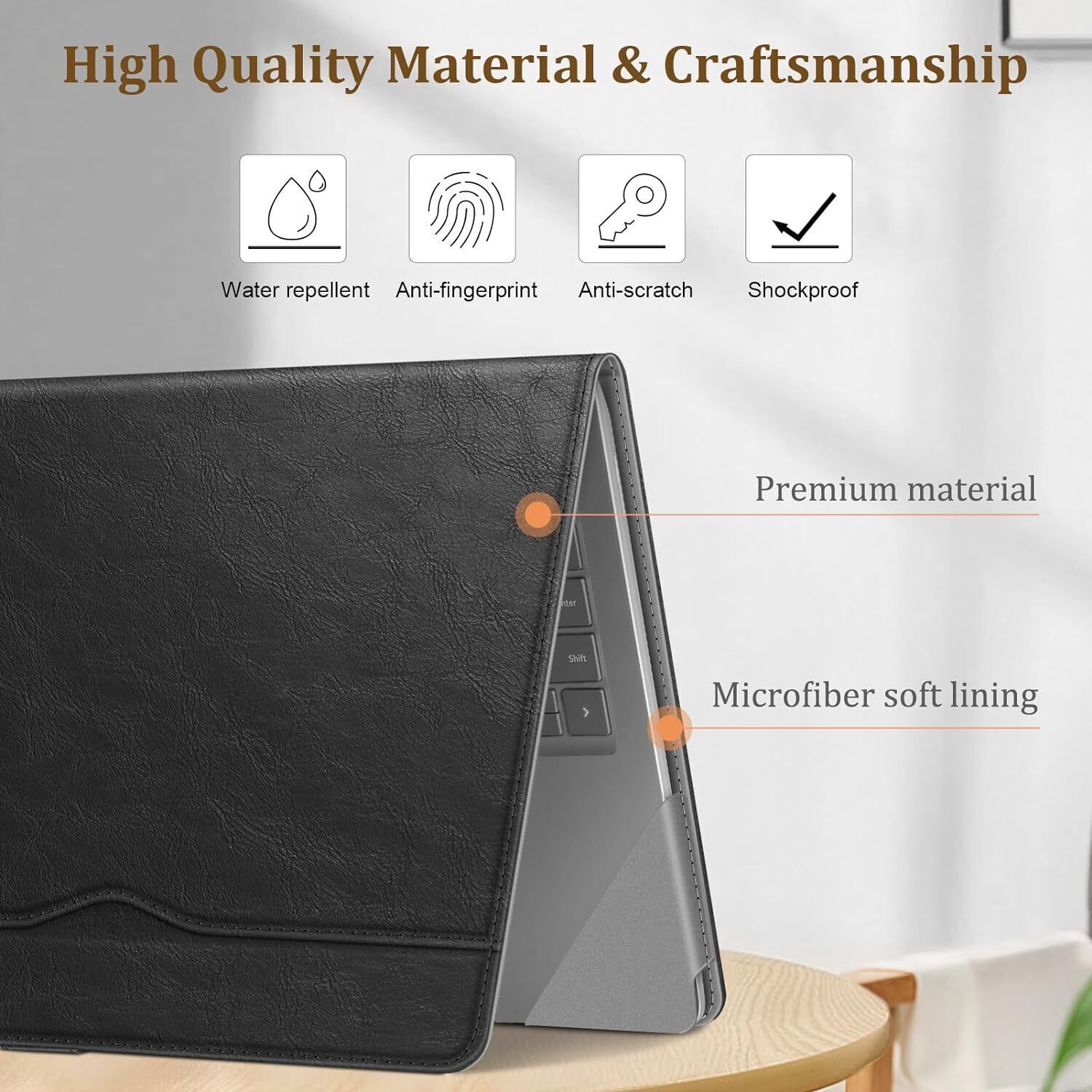 Sleeve Case for 13.5″ Microsoft Surface Laptop 6/5/4/3/2 Protective Book Cover