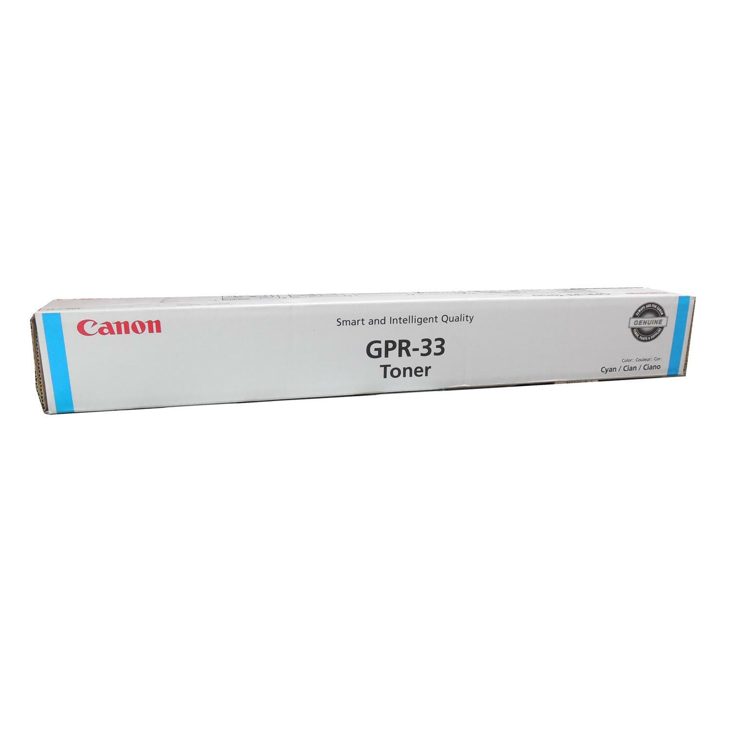 Canon 2796B003AA GPR33C Cyan Toner Cartridge 54k Genuine OEM Original