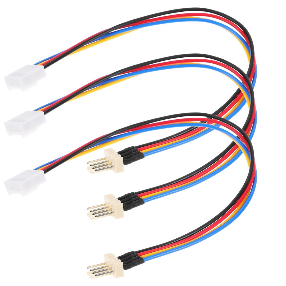 Cable 3Pcs For Pc Computer Case Fan Computer Setup 8.45×0.55×0.20in