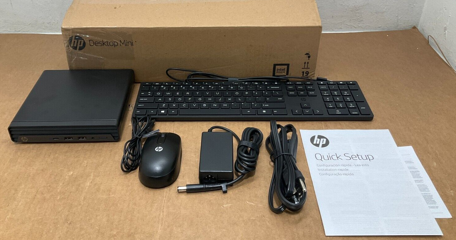 HP ProDesk 405 G8 DM R5P-5650E 16GB 512GB BT5.2 WiFi6 W10P 639X0UC#ABA✅❤️️✅ NEW