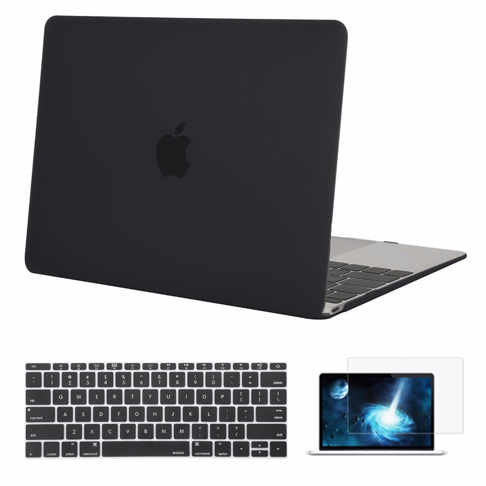 Mosiso Laptop Clear Matte Case for Macbook 12 Retina 2017 2016 2015 2014 2013