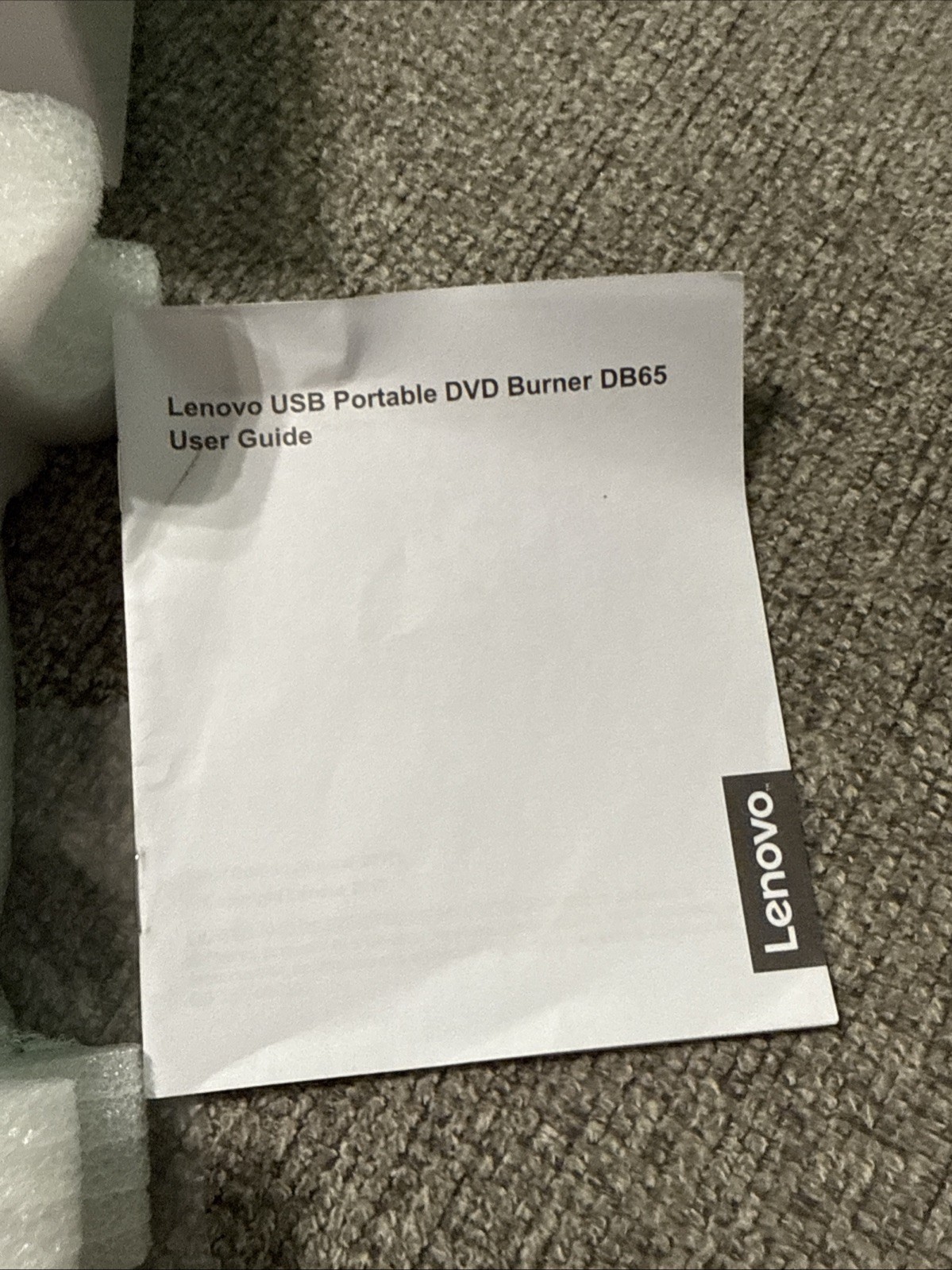 Lenovo Slim DVD Burner DB65 (888015471) Black FREE SHIPPING FROM MISSOURI