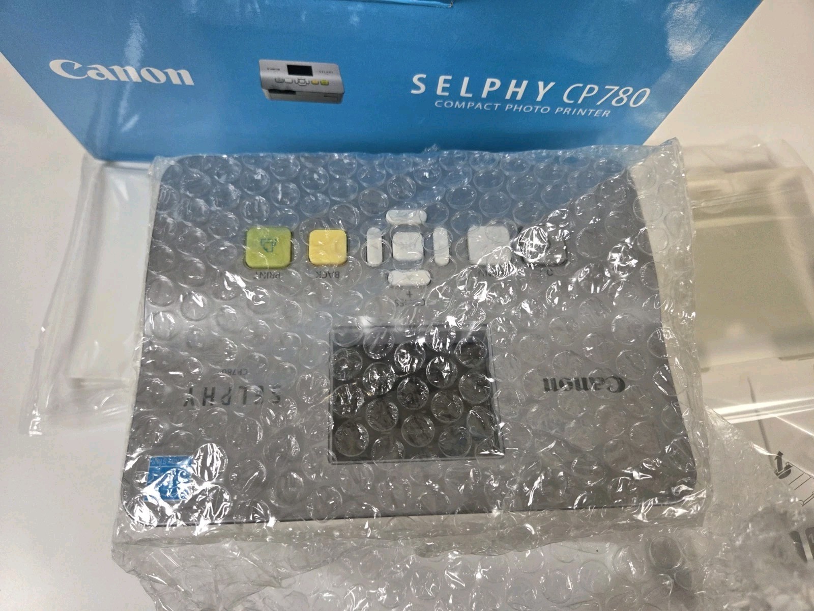 Canon SELPHY CP780 Compact Photo Printer Silver Portable 4×6 NEW Open Box
