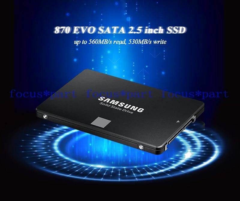 Samsung 2.5″ 870 EVO SSD Internal Solid State 500GB SATA 3 for Laptop / Desktop