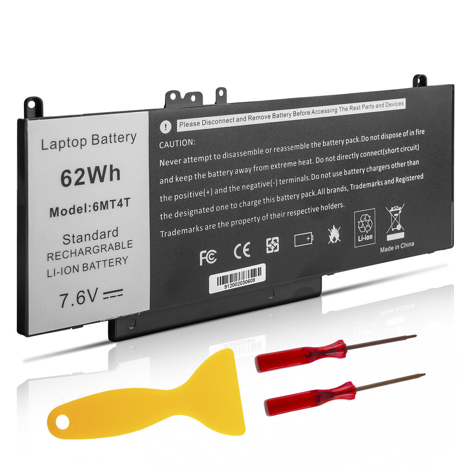 Lot 10 6MT4T Battery For Dell Latitude E5470 E5570 Precision 15 3510 M3510 79VRK