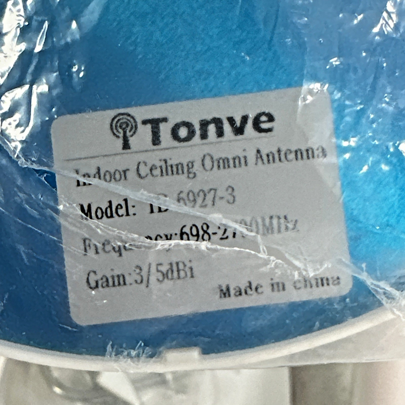TONVE Indoor Omni Antenna TB-6927-3, 698-2700 MHz Signal Booster