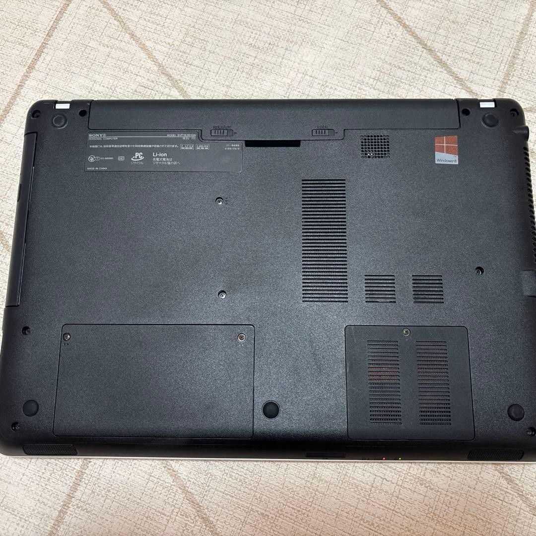 Sony VAIO SVF153B1GN Laptop AC Adapter Included Used Japan Genuine