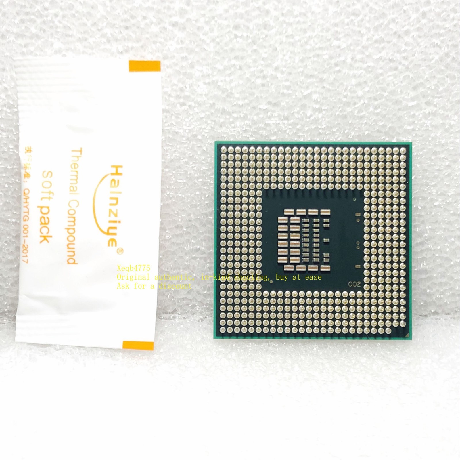 Intel Core 2 Duo T9300 2.5GHz 6M Dual-Core 800MHZ SLAYY/SLAQG Notebook Processor