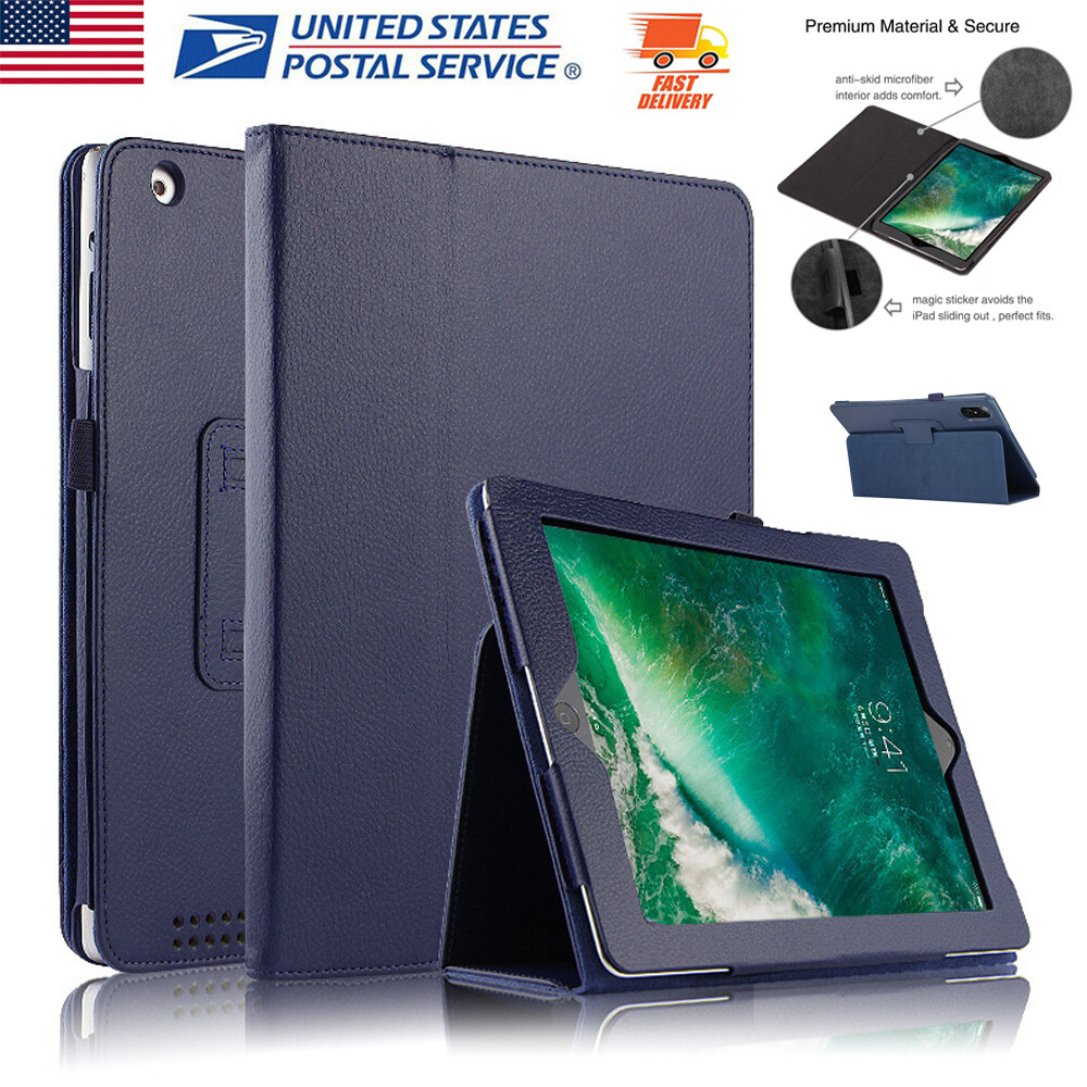 For Apple iPad 9.7″ 2nd/3rd/4th/5th/6th Generation Smart Leather Case Flip Stand