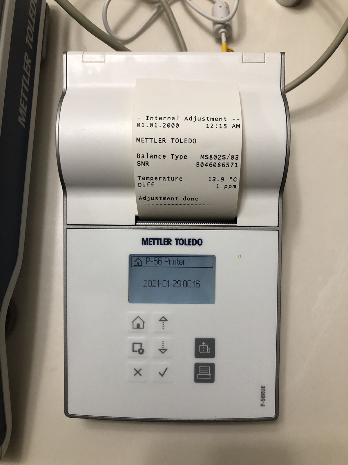 Mettler Toledo RS-P42 Balance Printer RS232 New Cosmetic Easy Connection
