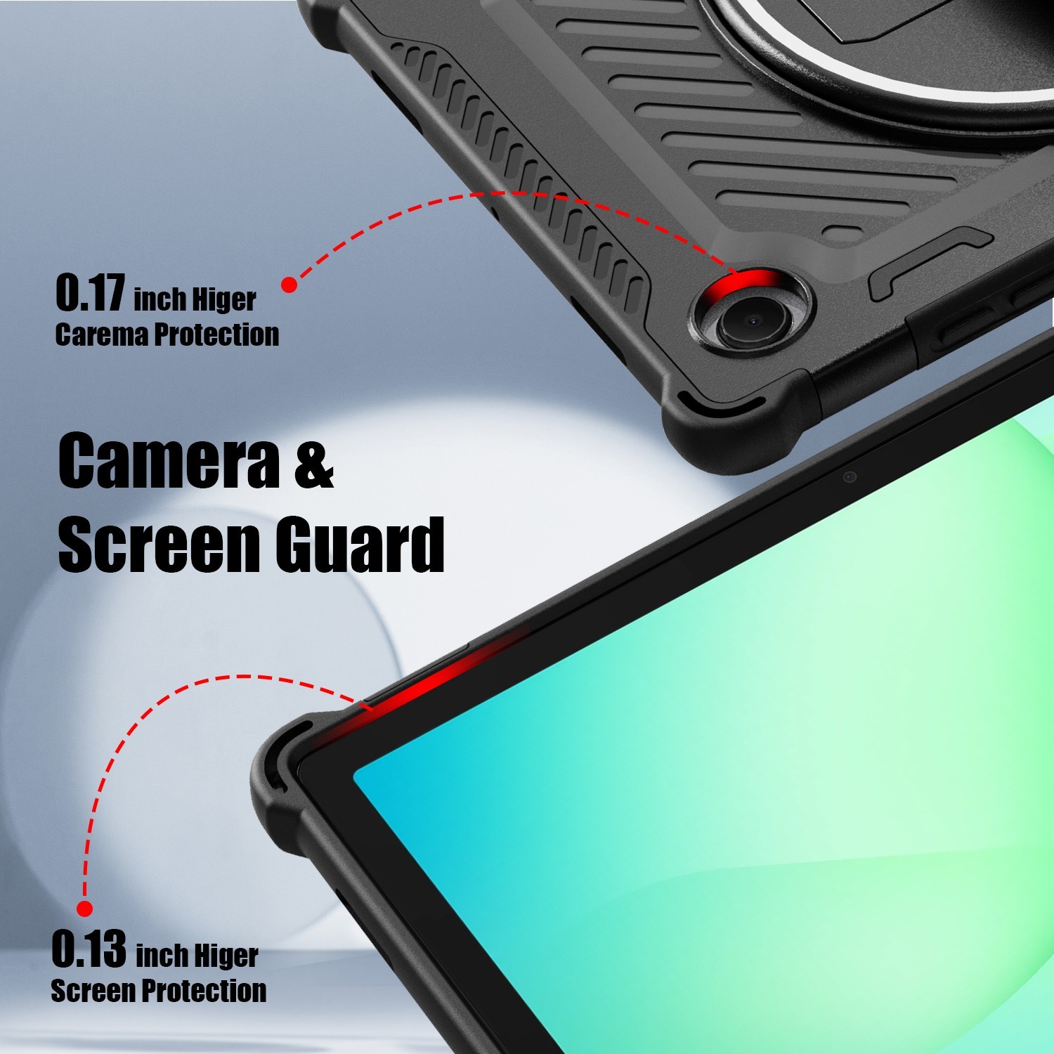 For Samsung Galaxy Tab A9+ 2023 Tablet Case Shockproof Cover/Screen Protector US